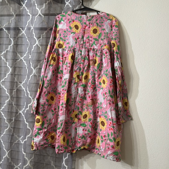 Mini Boden Smocked Bunny dress size 9-10 - Picture 5 of 6